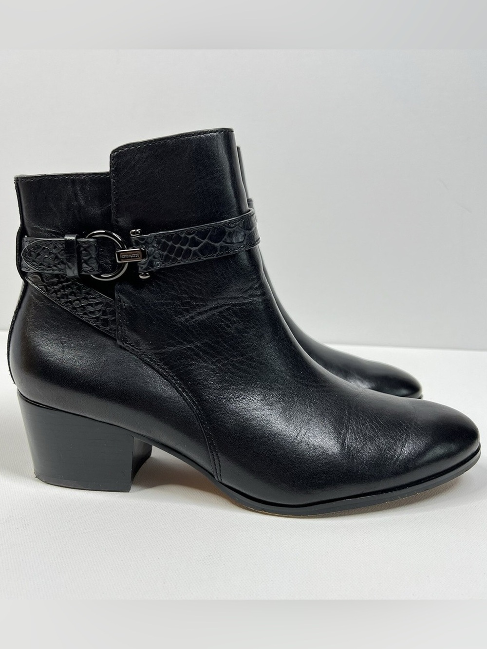 Coach Paulina Leather Boots